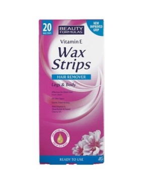 Beauty Formulas Hair Removal Cold Wax Strips