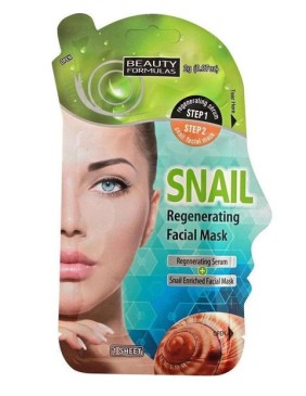 Beauty Formulas Snail Regenerating Facial Mask