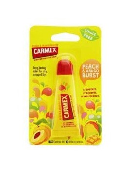 Carmex Moisturising Lip Balm Tube Peach And...