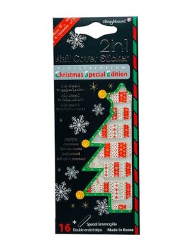 Glossy Blossom 2 In 1 Nail Cover Christmas...