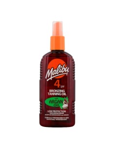 Malibu Bronzing Tanning Oil With Argan Oil SPF4