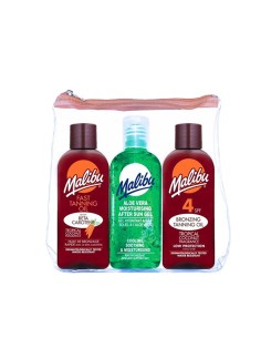 Malibu Travel Bag Tanning Oil Pack With SPF4...