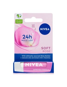 Nivea Soft Rose 24H Lip Care