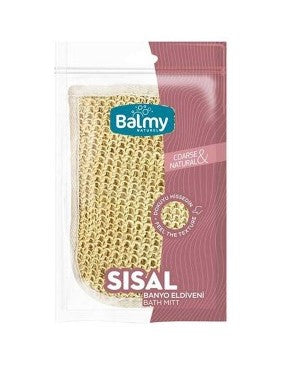 Sisal Coarse And Natural Bath Mitt