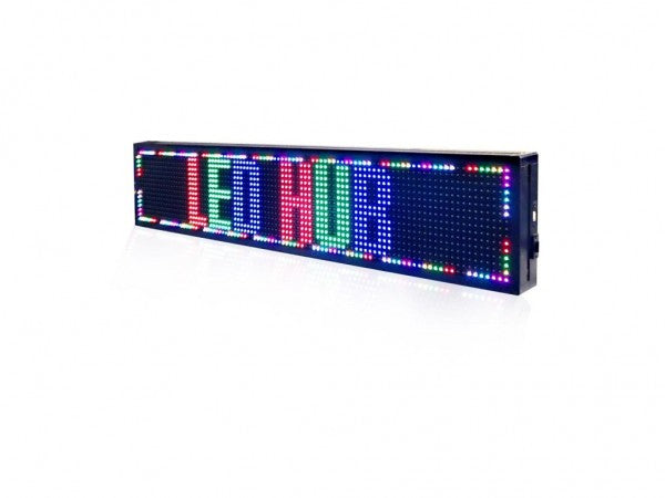 RGB LED MOVING SIGN 20x100 cm