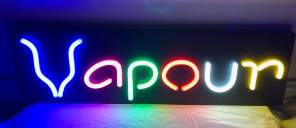 Neon LED Vape sign