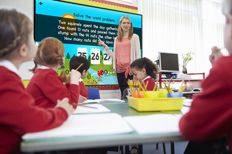 4K Slim Bezel Interactive Touch Displays (55”, 65", 75" & 86")