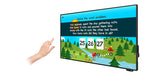 4K Slim Bezel Interactive Touch Displays (55”, 65", 75" & 86")