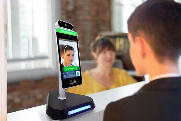8” Facial Recognition Thermometer Display