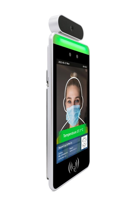 8” Facial Recognition Thermometer Display