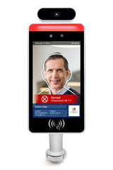 8” Facial Recognition Thermometer Display
