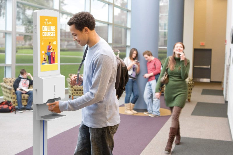 Hand Sanitiser Network Android Advertising Display