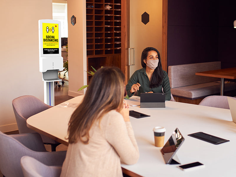 Hand Sanitiser Network Android Advertising Display