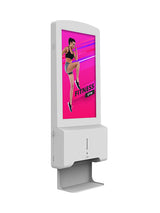 22” Hand Sanitiser Network Android Advertising Display