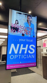 HIGH VIBRANCE ANDROID ADVERTISING DISPLAYS - 700CD/M² (43” and 55”)
