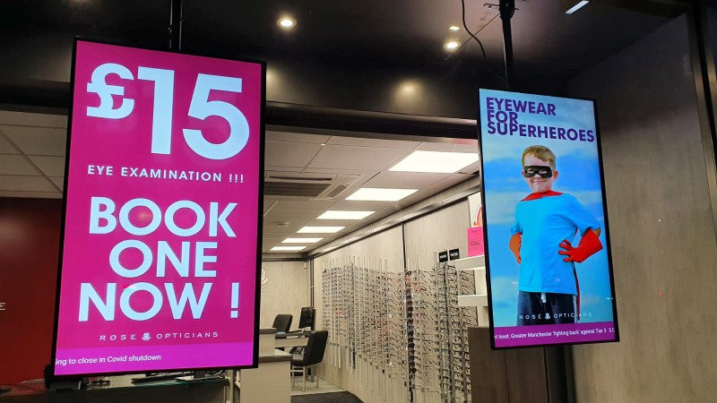 HIGH VIBRANCE ANDROID ADVERTISING DISPLAYS - 700CD/M² (43” and 55”)