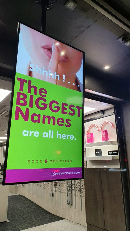 HIGH VIBRANCE ANDROID ADVERTISING DISPLAYS - 700CD/M² (43” and 55”)