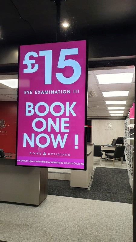 HIGH VIBRANCE ANDROID ADVERTISING DISPLAYS - 700CD/M² (43” and 55”)