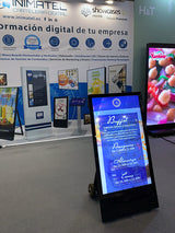 43" OUTDOOR DIGITAL ANDROID BATTERY A-BOARDS