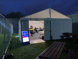 43" OUTDOOR DIGITAL ANDROID BATTERY A-BOARDS