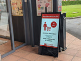 43" OUTDOOR DIGITAL ANDROID BATTERY A-BOARDS