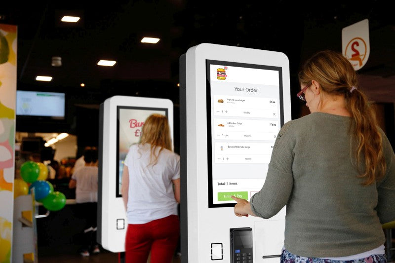 27” PCAP Self Service Kiosk