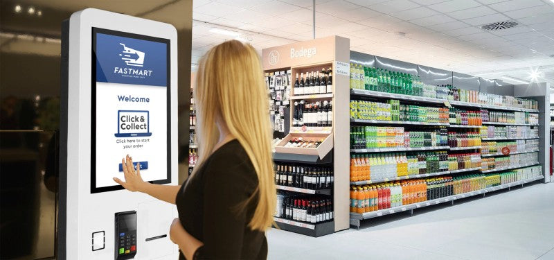 27” PCAP Self Service Kiosk