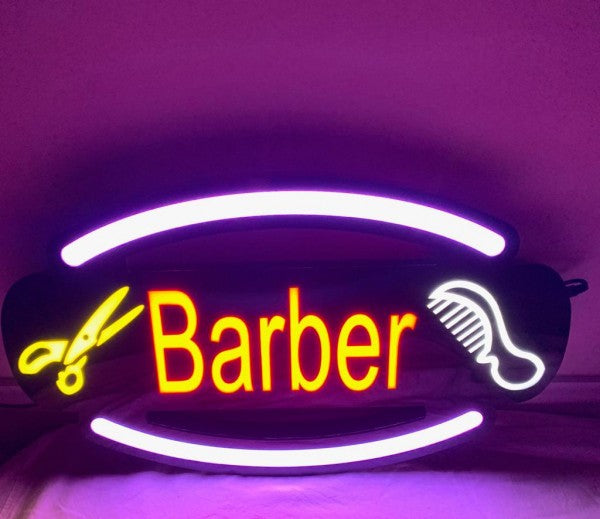 LED Epoxy barber sign