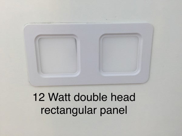 12 Watt Slim rectangular recessed downlight