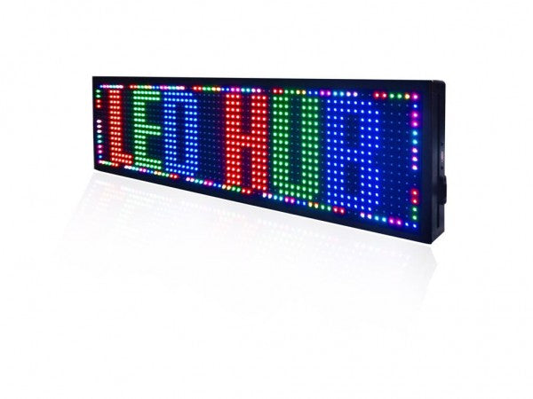 RGB LED MOVING SIGN 20x68 cm