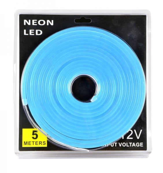 5 meter 12v Blue neon strip