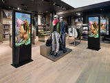 55” ANDROID DOUBLE-SIDED FREESTANDING DIGITAL POSTERS