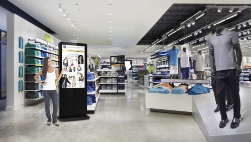 Infrared Freestanding Touch Screen Poster