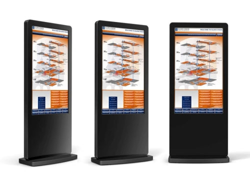 Infrared Freestanding Touch Screen Poster