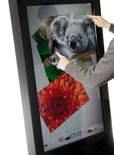 Infrared Freestanding Touch Screen Poster