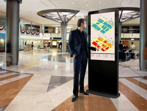 Infrared Freestanding Touch Screen Poster