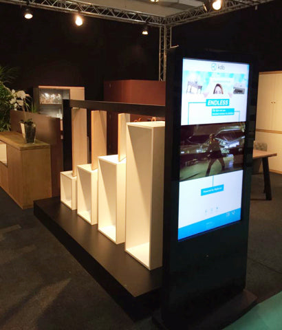 Infrared Freestanding Touch Screen Poster
