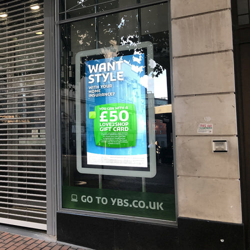 Ultra High Brightness Window Displays (43"-65")