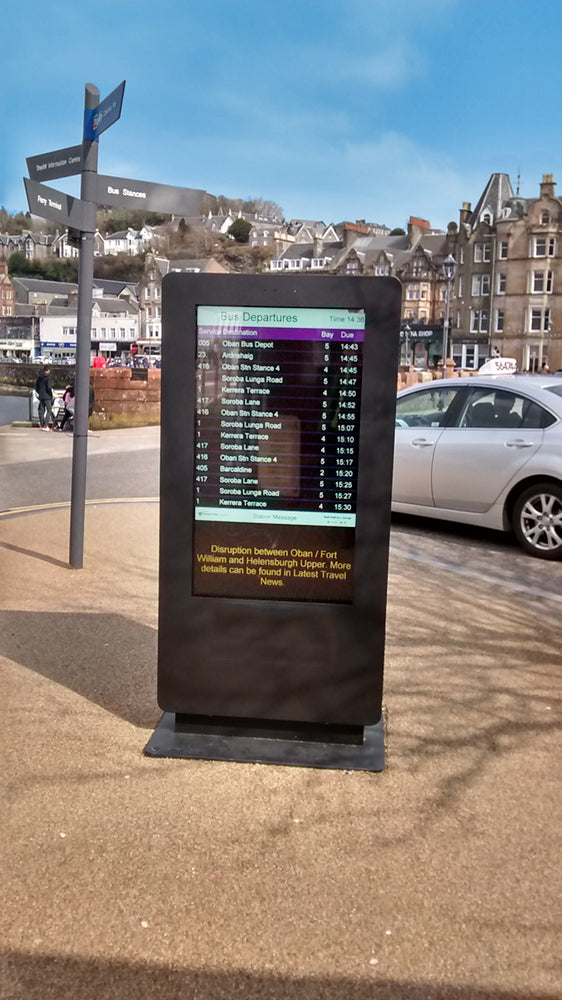 Freestanding Outdoor Advertising Displays (47"&55")