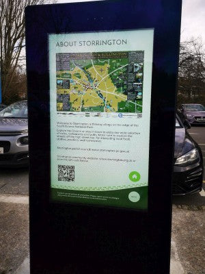 Freestanding Outdoor Advertising Displays (47"&55")