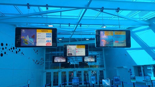 OUTDOOR DIGITAL ADVERTISING DISPLAYS