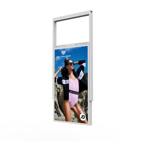 55” ULTRA HIGH BRIGHTNESS HANGING DOUBLE-SIDED DISPLAYS